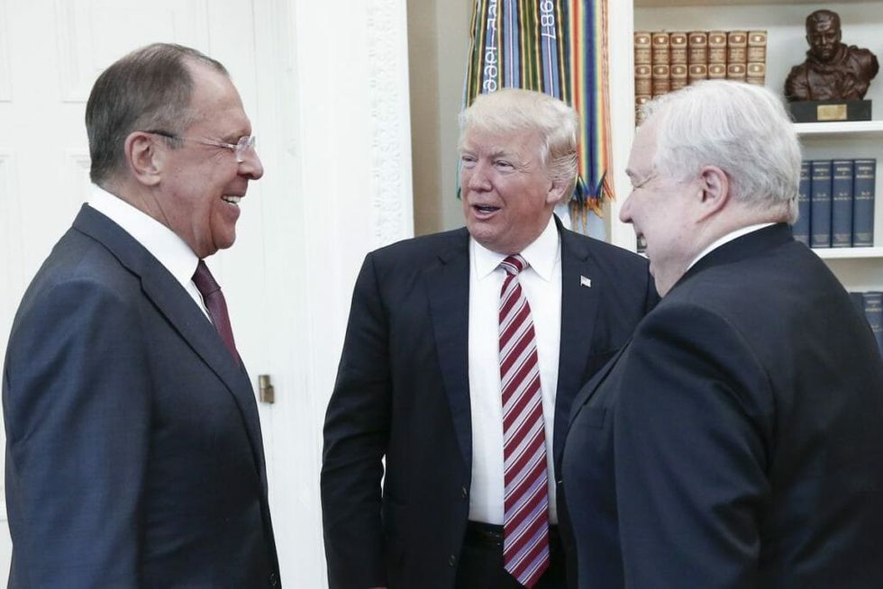 Bragging He Gets "Great Intel," Trump Reveals Highly Classified Info To Russia