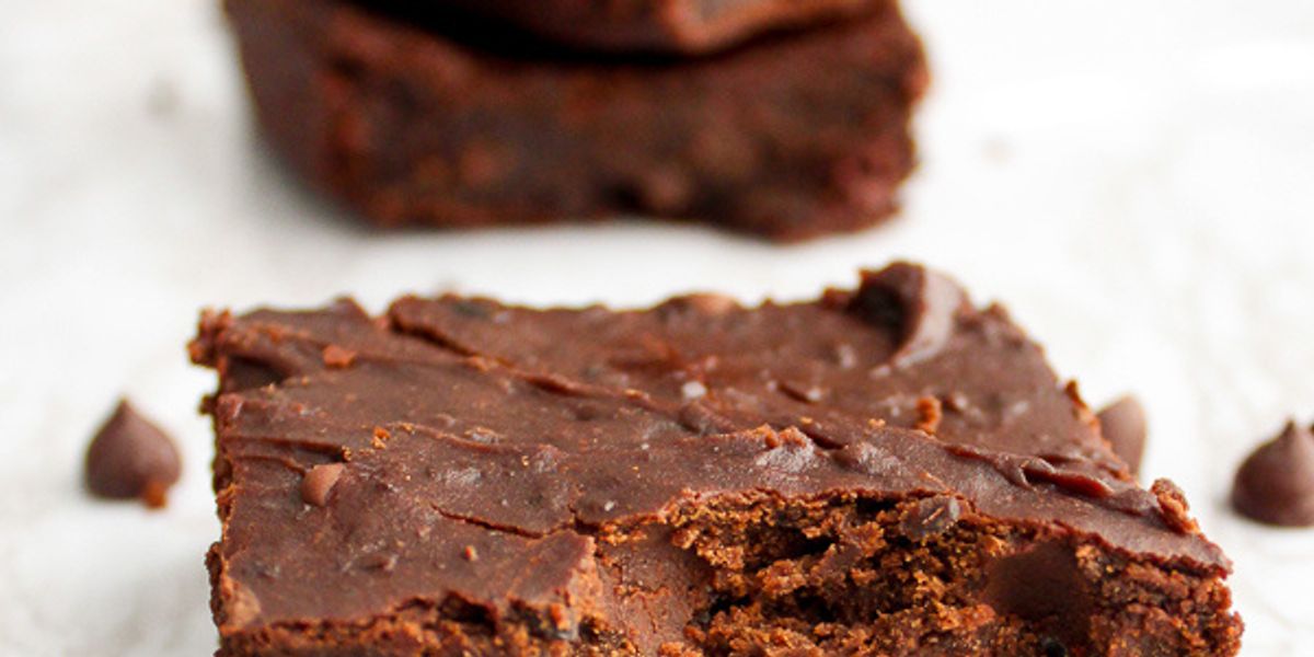 High protein black bean brownie My Recipe Magic