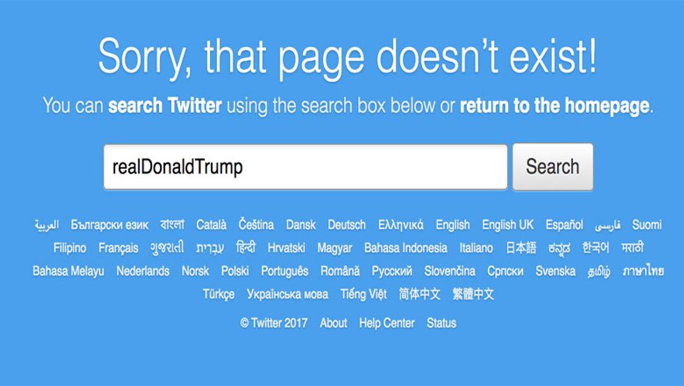 Why Was Donald Trump's Twitter Page Down?