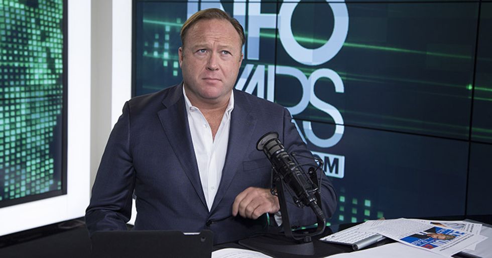 Alex Jones Has a Bonkers Conspiracy Theory About the Texas Shooting and He's Not Alone