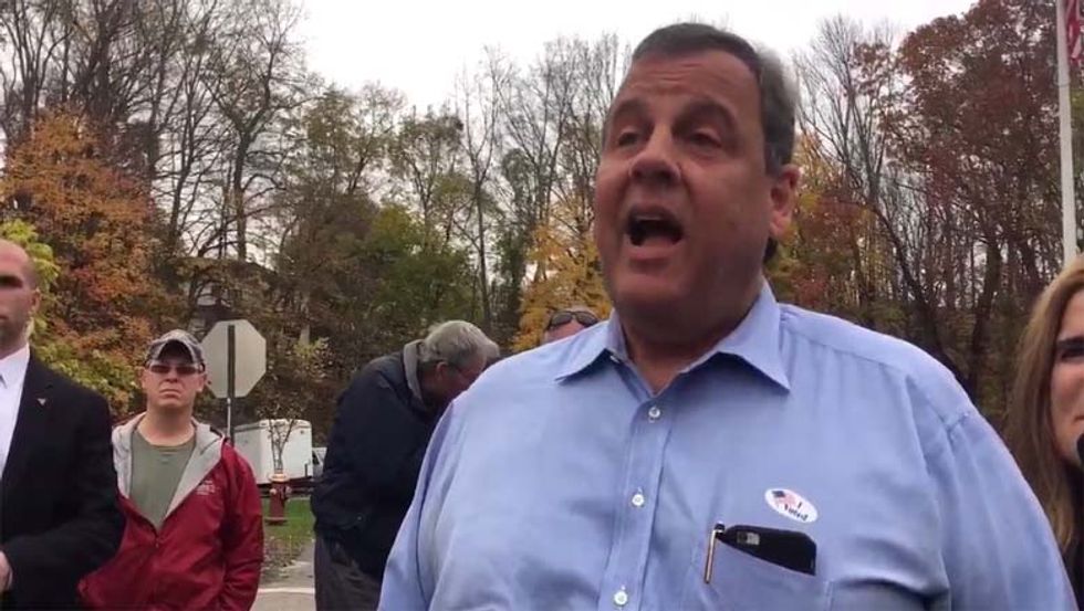 WATCH: Chris Christie Argues With Voter & Tells Her She's a Complainer