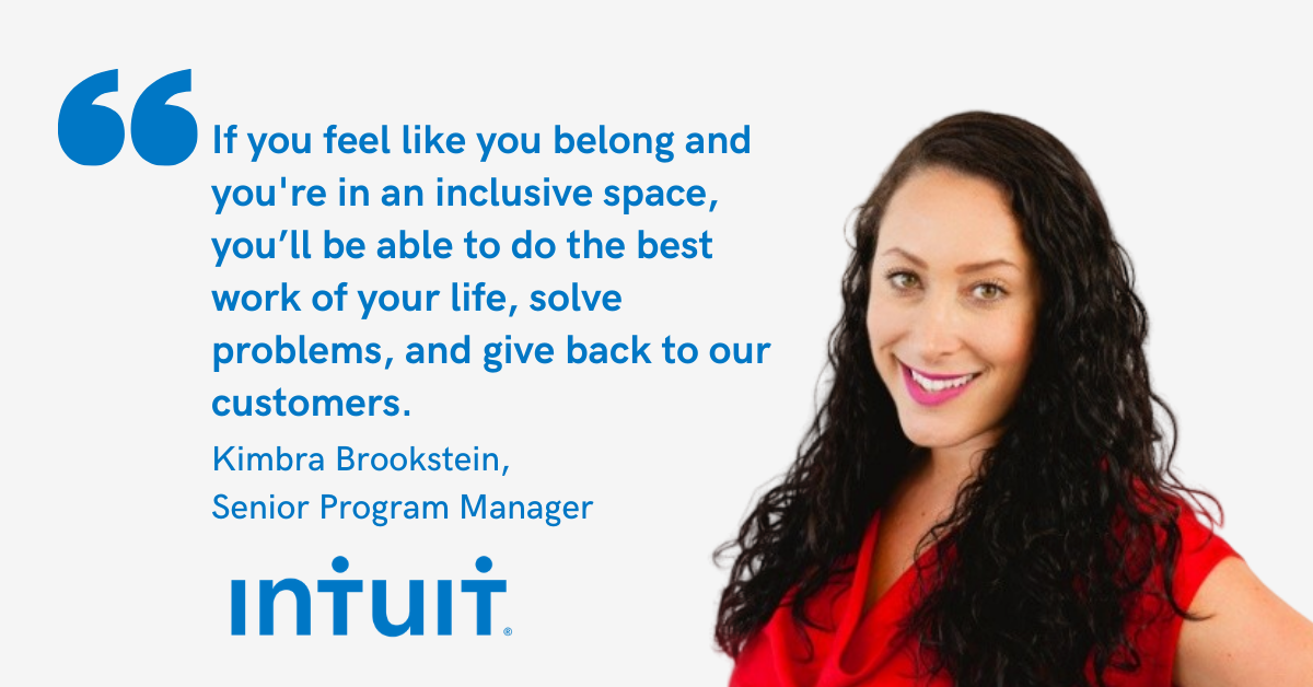Photo of Kimbra Brookstein of Intuit