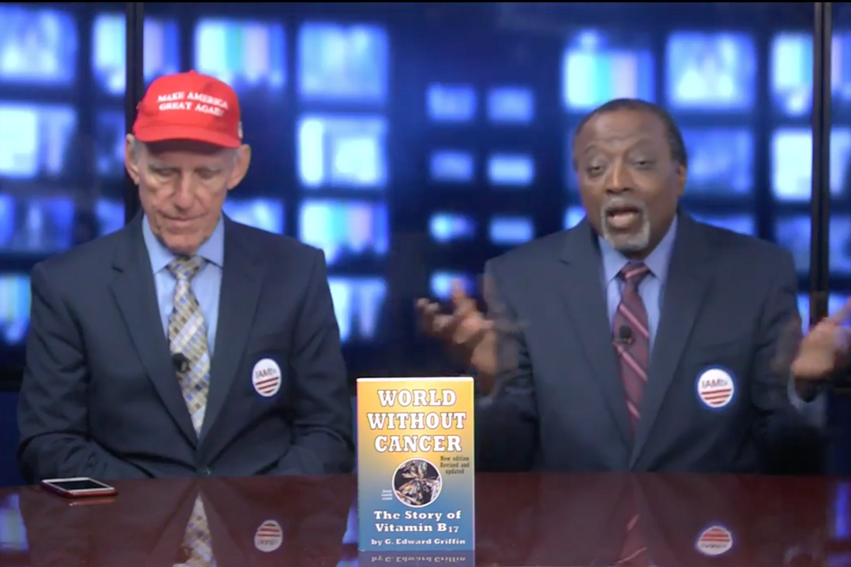 Alan Keyes Wants YOU To Drink Bleach (Do Not Do That, You Will Die!)