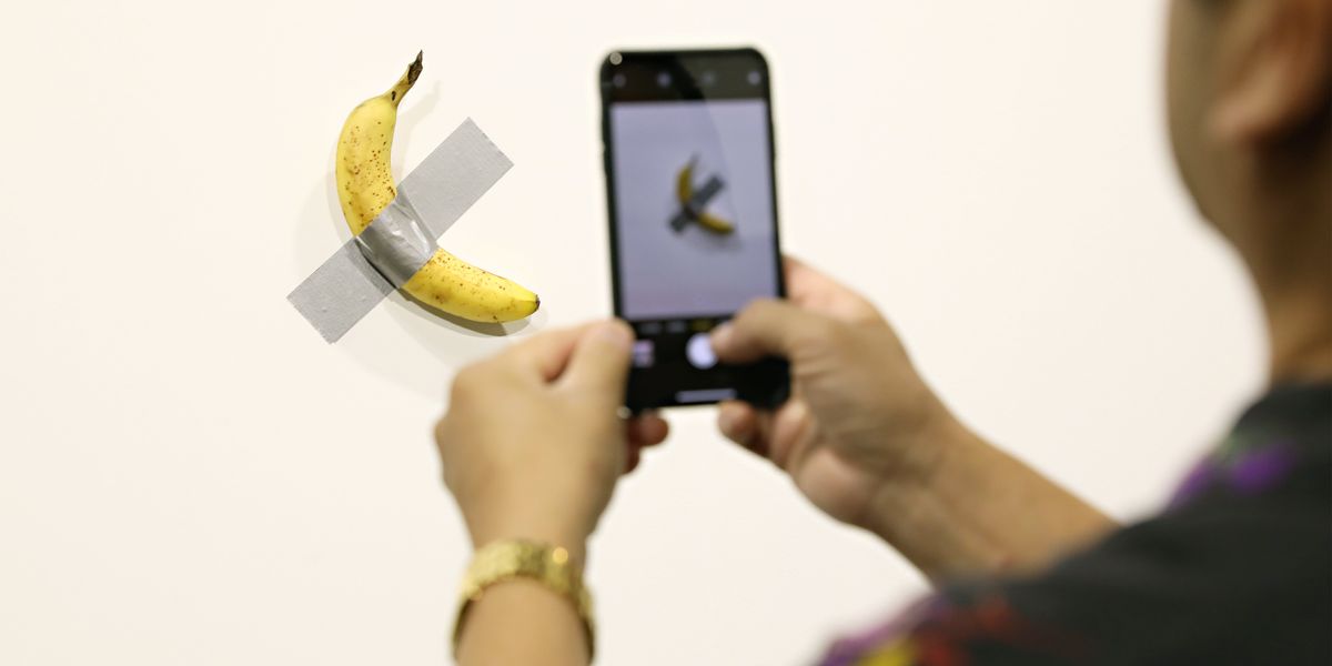 This Banana Duct-Taped to a Wall Sold for $120,000