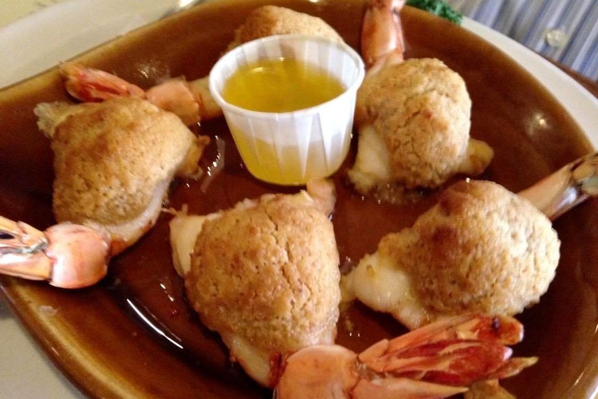 Some Baked Stuffed Shrimp For Your Feast Of Seven Fishes, Or For Whenever