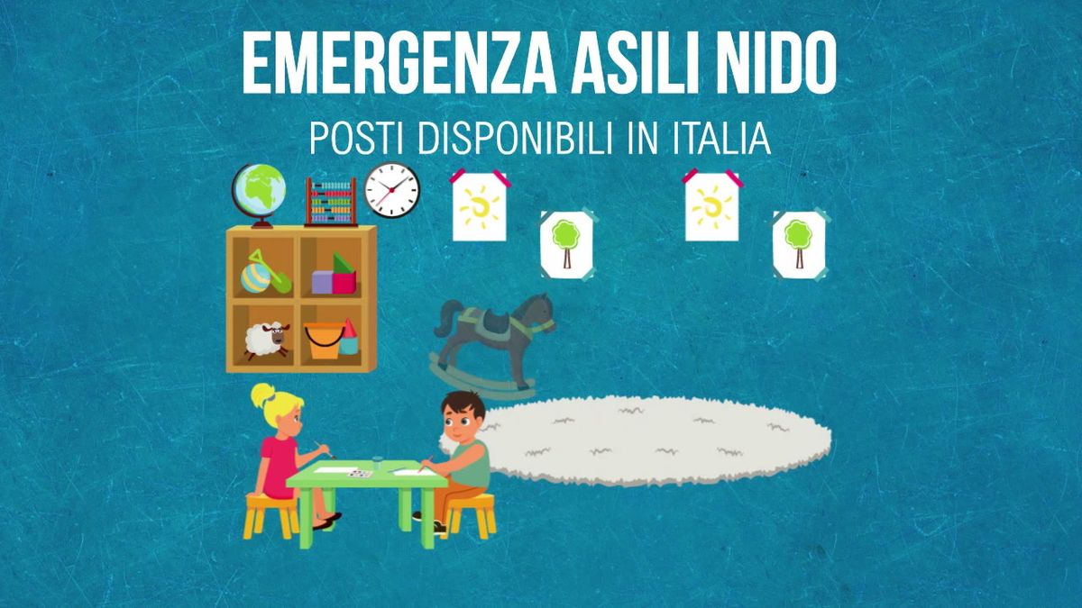 Emergenza asili nido, ecco la situazione dei posti disponibili nelle regioni italiane