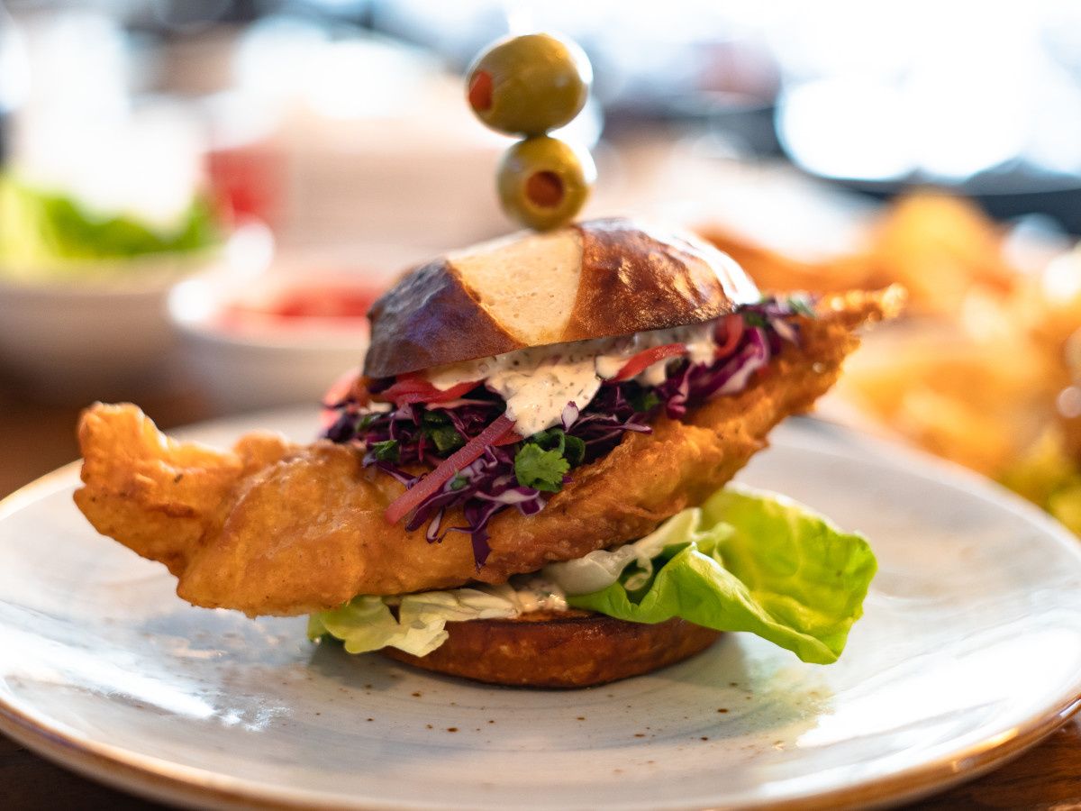 Ken Hoffman reveals the best fish sandwich in town — named in his honor