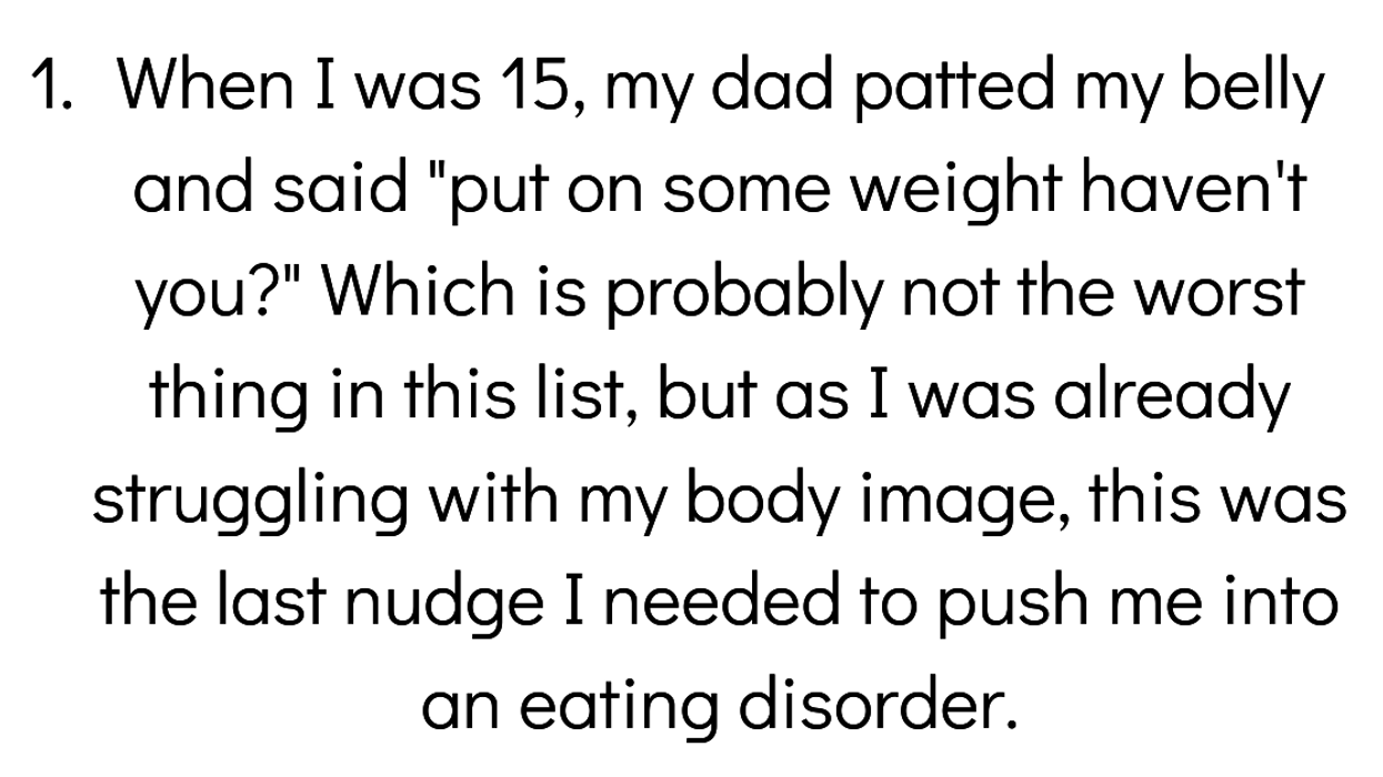 People Confess The Worst Insults Their Parents Have Ever Said About Them