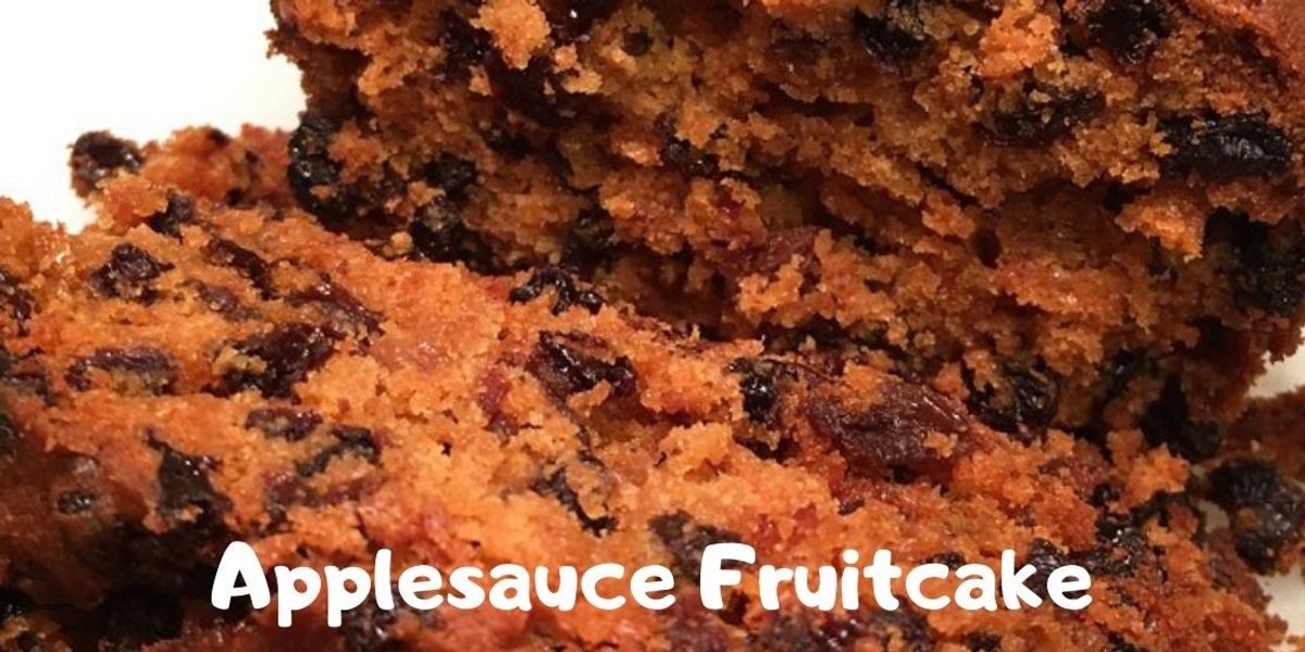 Applesauce Fruitcake My Recipe Magic