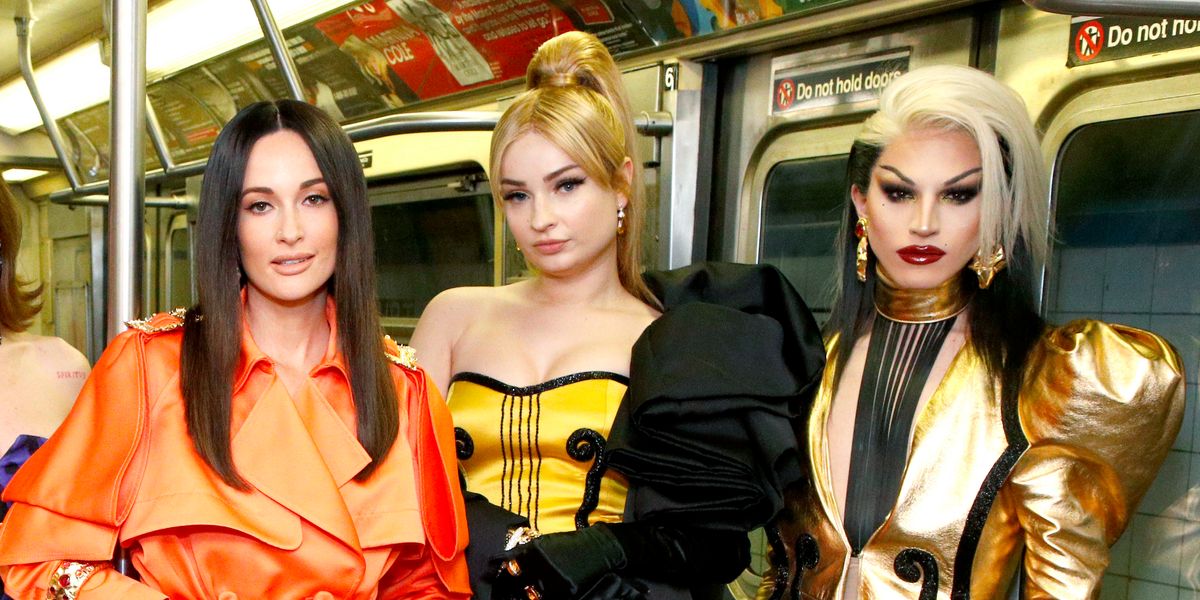 Kacey Musgraves, Aquaria and Kim Petras Kiki on the Subway