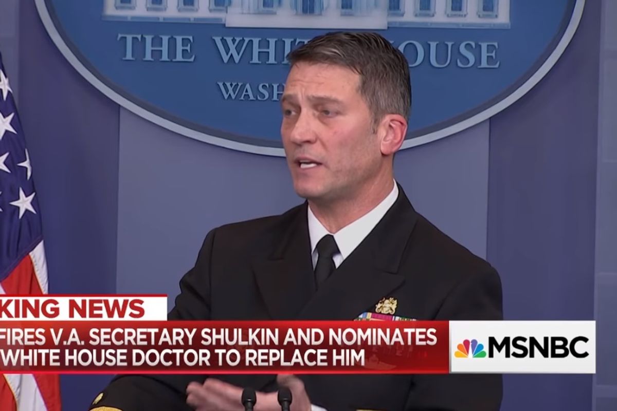 Trump's Doctor 'Candy Man' Running For Congress, Tells Texas District It's Just Big-Boned