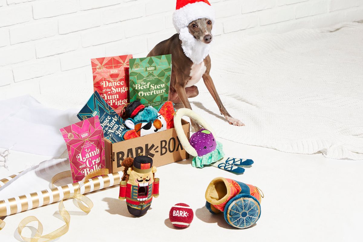 This Holiday Season, Spoil Your Dog Silly With BarkBox Popdust