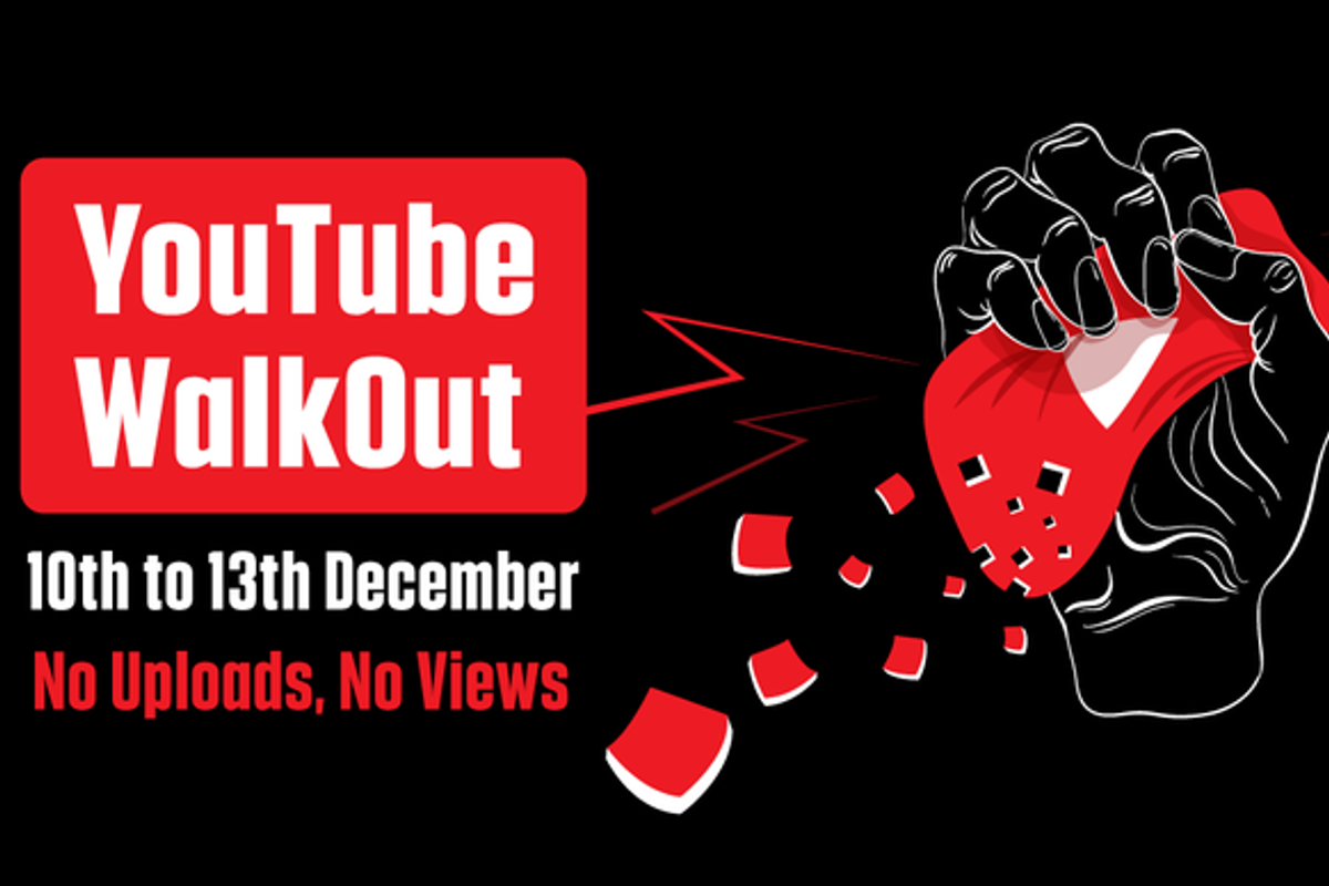 youtube walkout