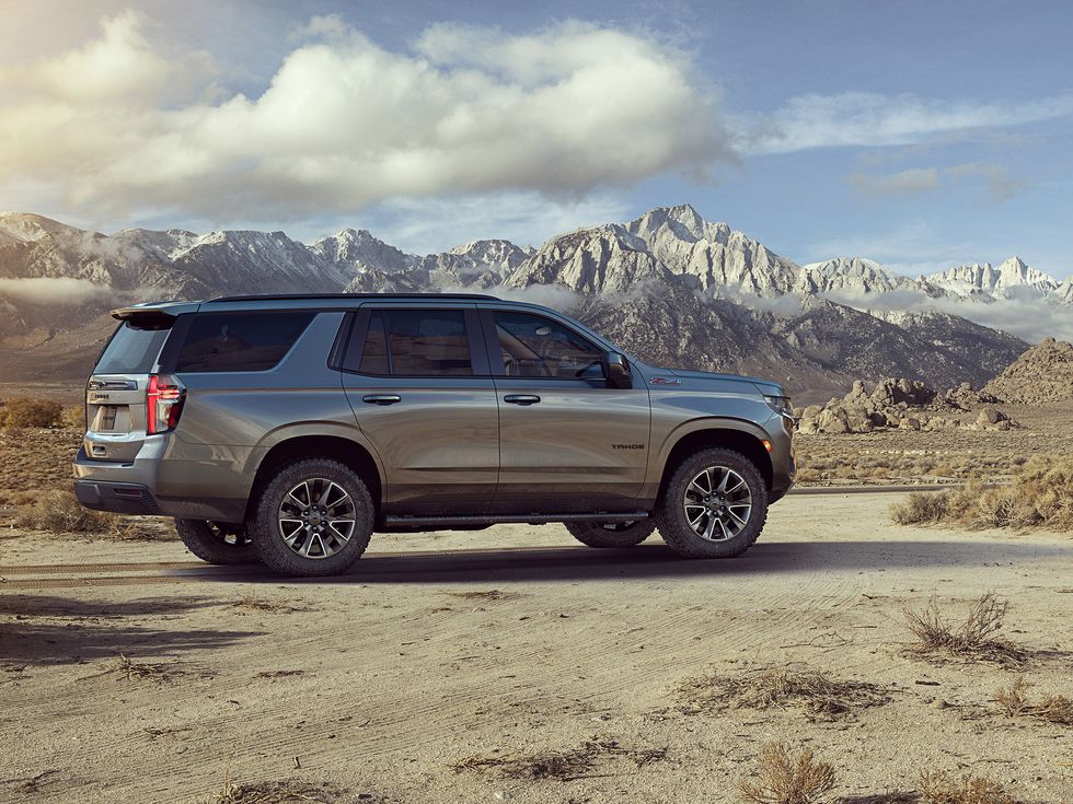 2021 Chevrolet Tahoe Z71 body outdoors rugged