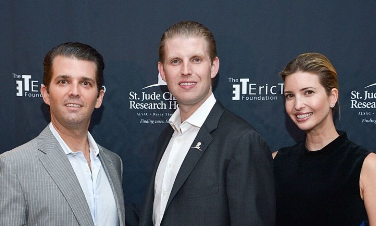 Trump's Children Underwent Court-Ordered Training to Learn How to Not Steal from Charities