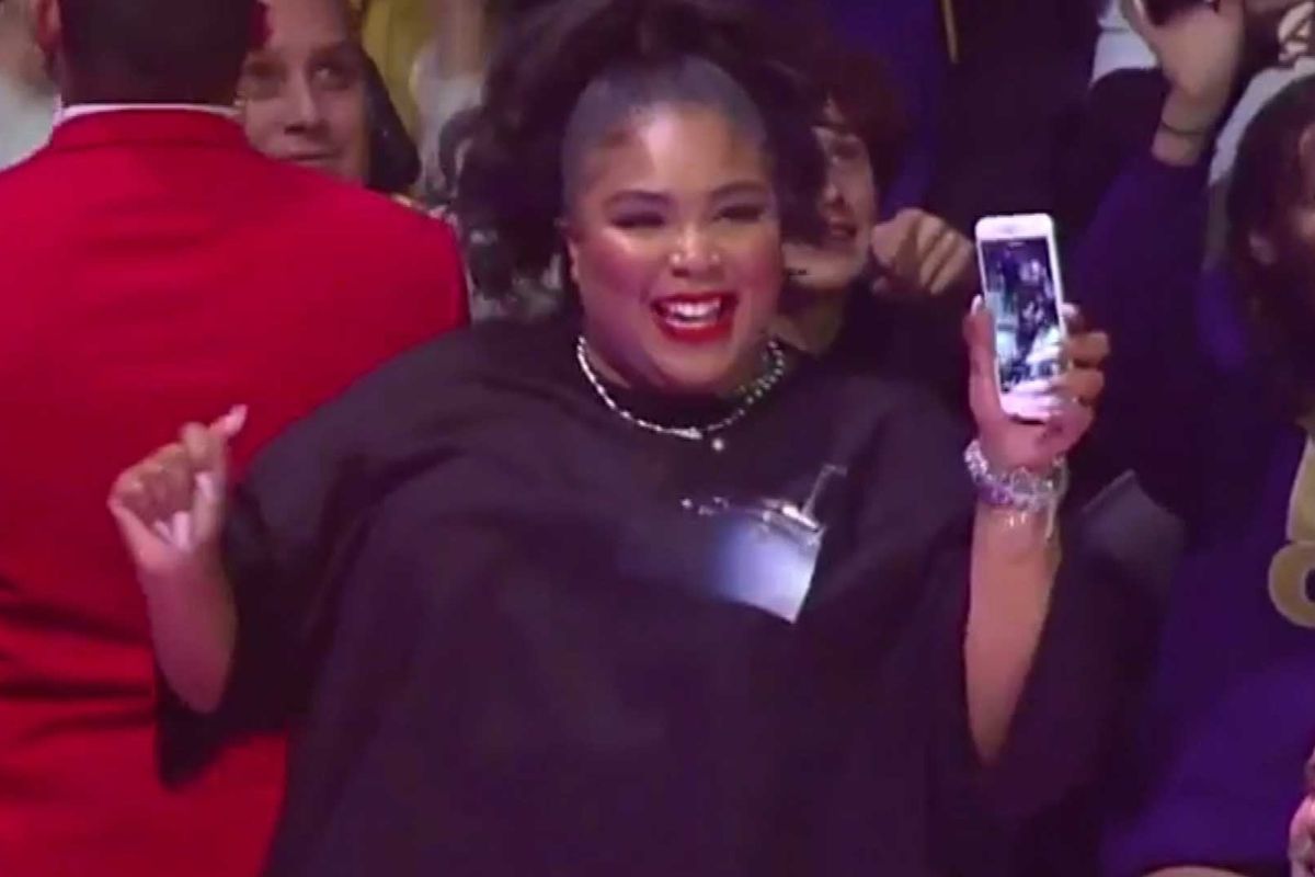 Lizzo responded to the criticism over her thong dress with a message of self love