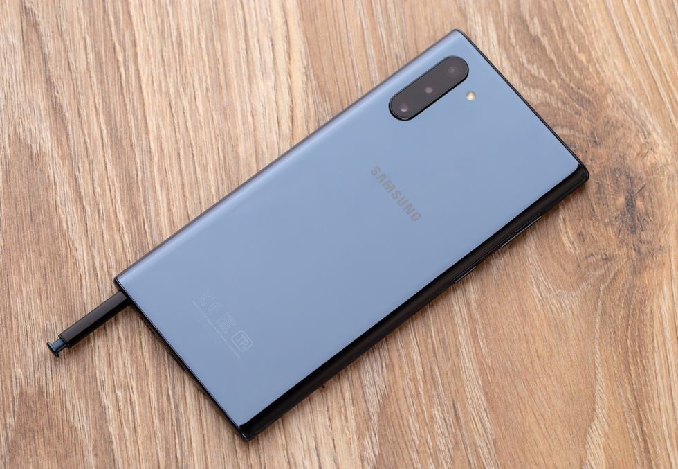 Samsung Galaxy Note 10 smartphone