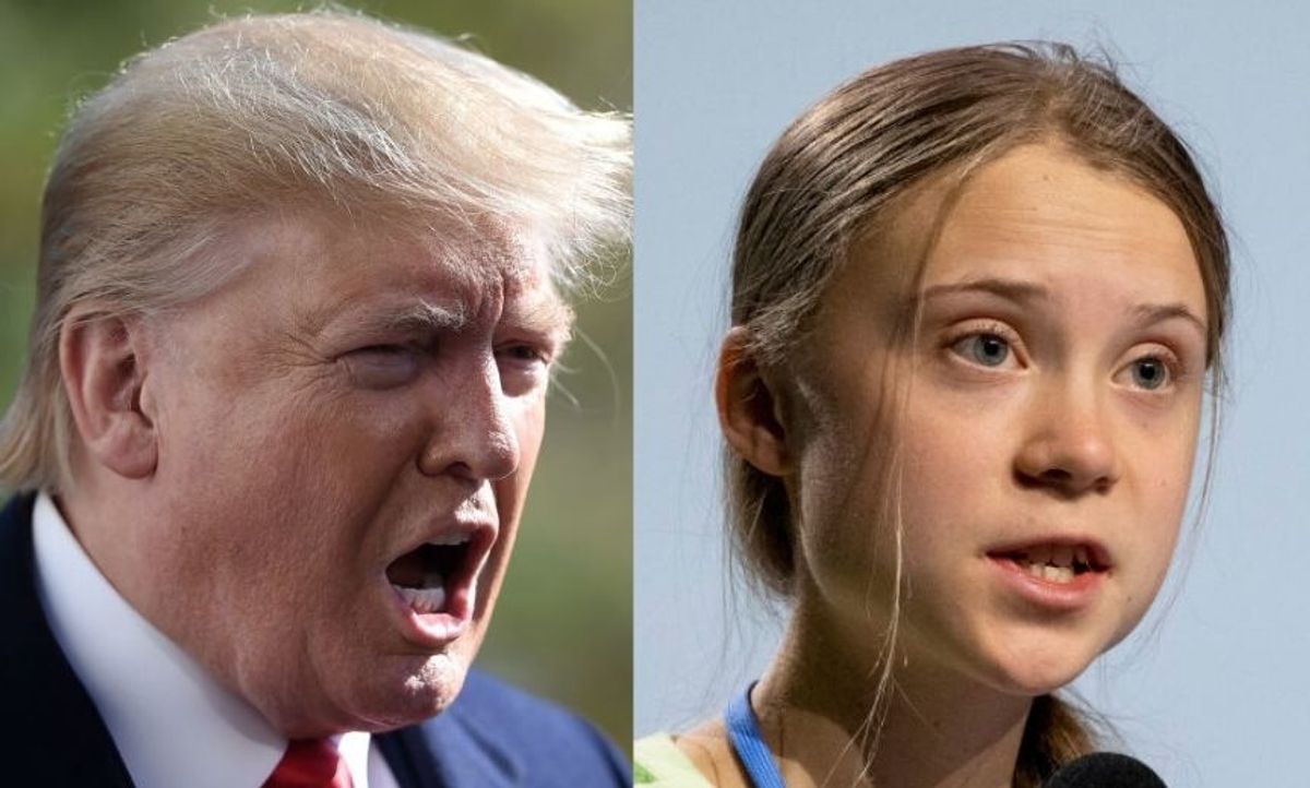 Trump Just Went After Greta Thunberg for Winning Time's Person of the Year, and Now Melania's 'Be Best' Is Trending for All the Wrong Reasons