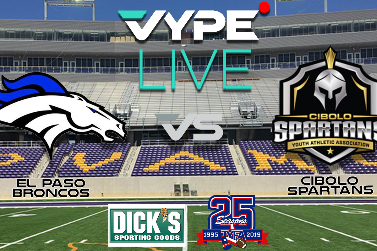VYPE Live - TYFA Division 2 Juniors Championship: El Paso Broncos vs. Cibolo Spartans