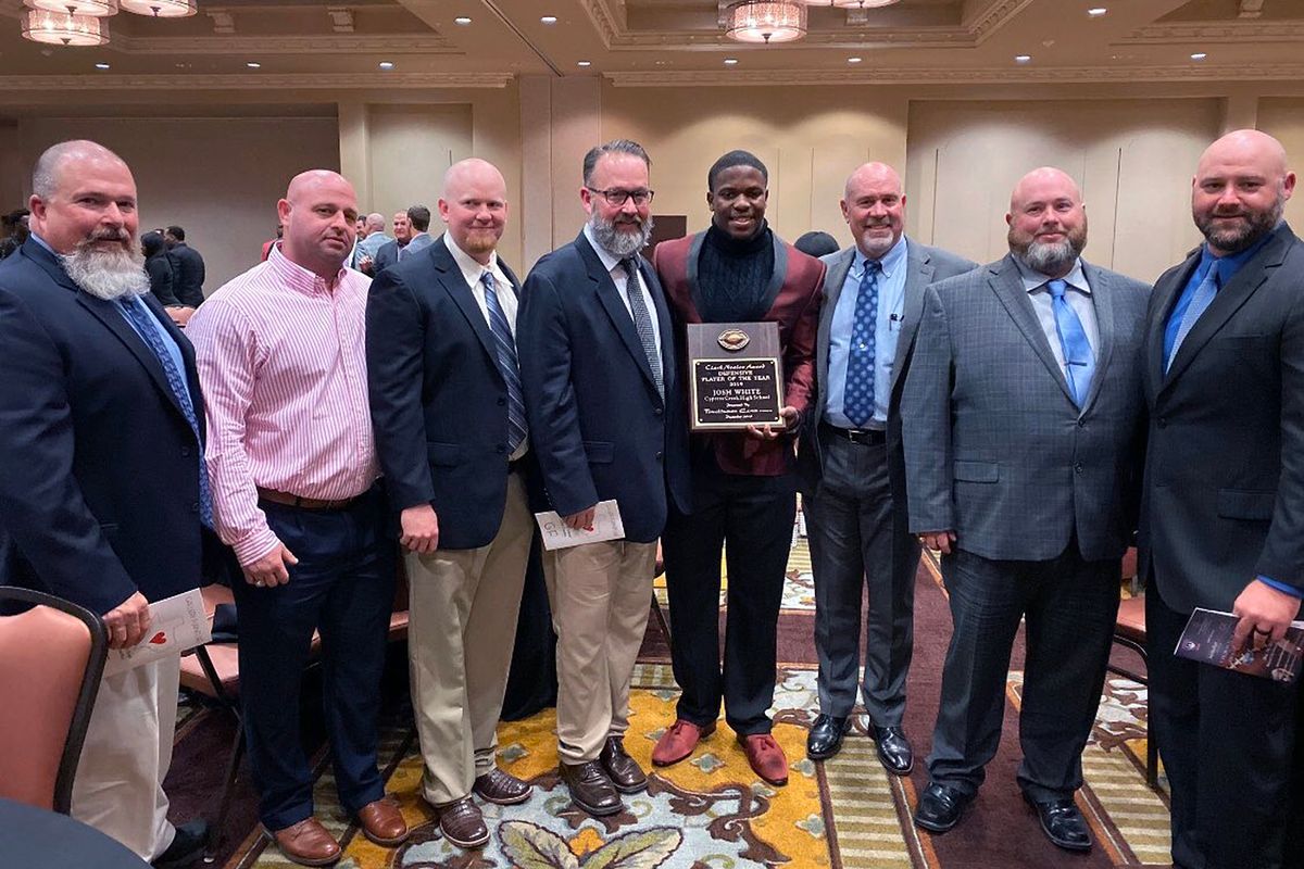 Awards Season presented by T-Mobile: Cypress Creek's Josh White wins TD Club of Houston's Defensive Player of the Year