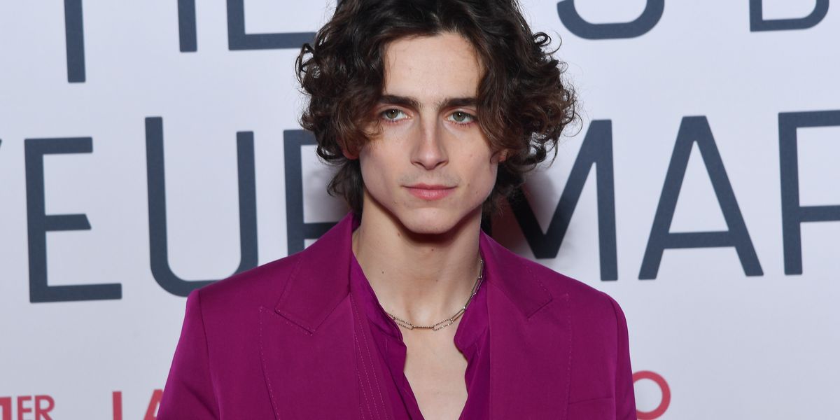 Behold Timothee Chalamet's Tiny Eiffel Tower Keychain