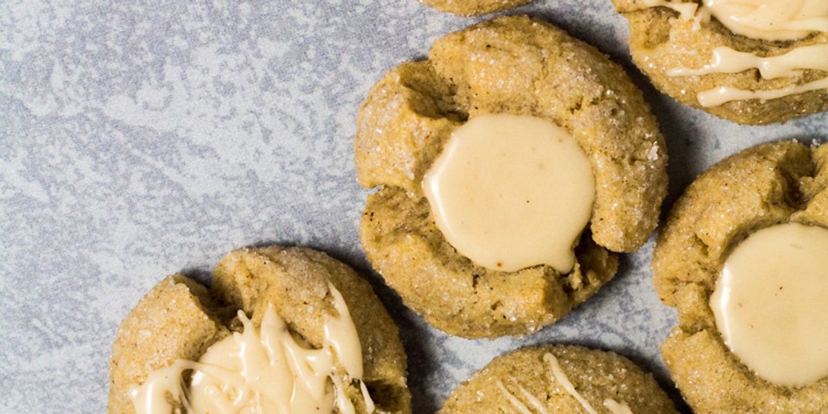 Eggnog Thumbprint Cookies My Recipe Magic