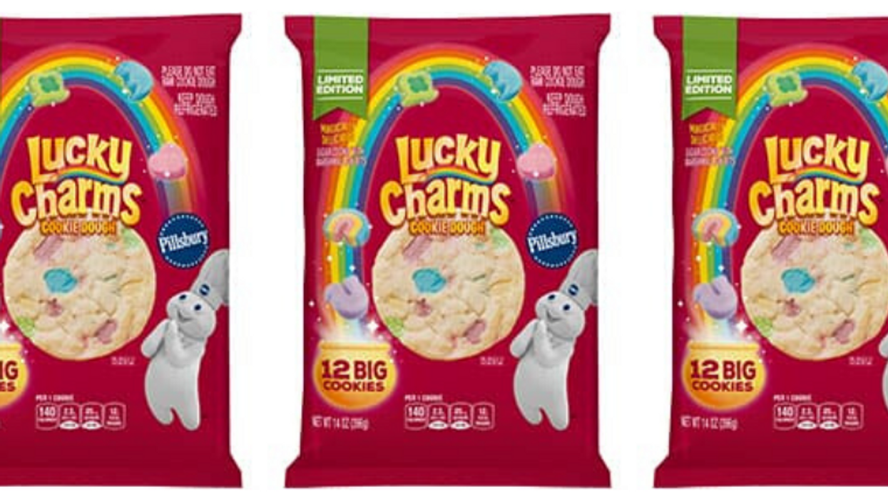 You can make Lucky Charms cookies stuffed with marshmallows now
