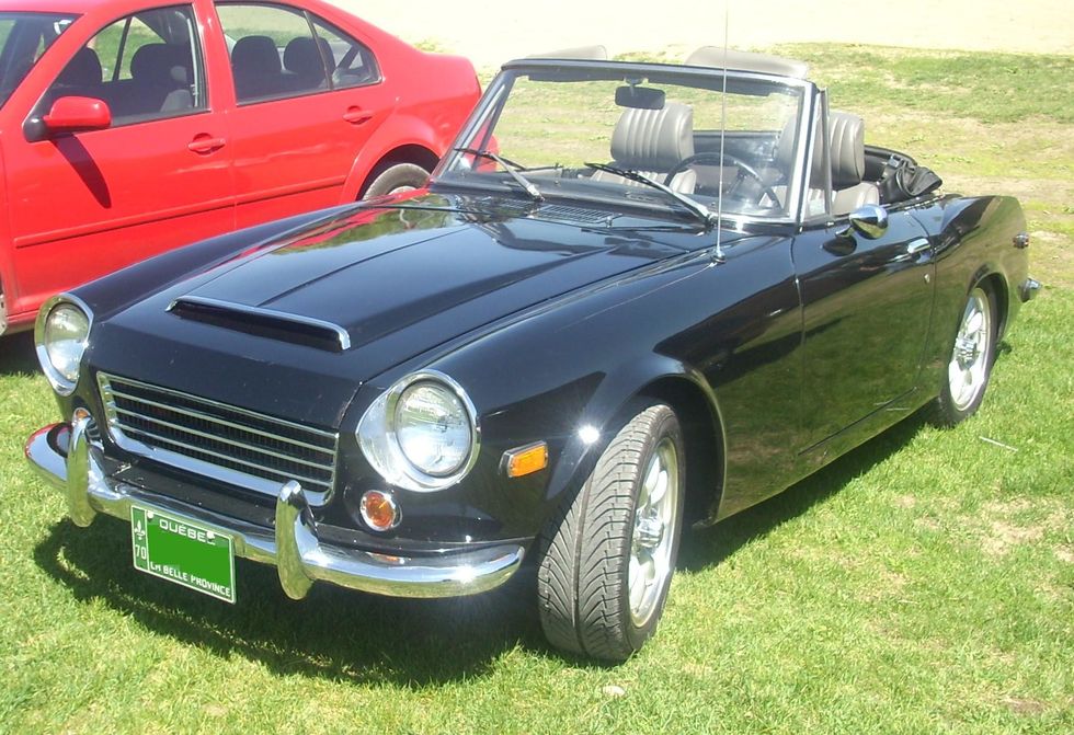 1968-1970 Datsun 1600 photographed at the 2008 Hudson British Car Show.