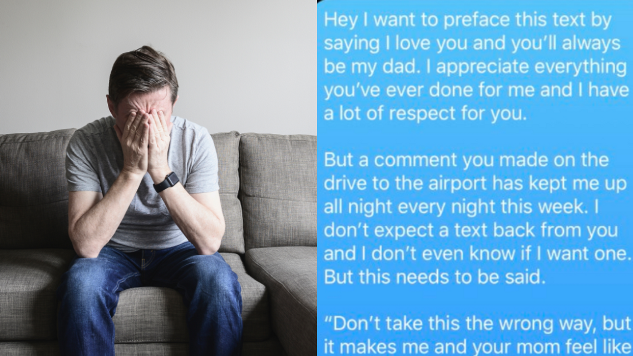 Gay Man Pens Powerful Response After His Conservative Dad Admits To Feeling Like A 'Terrible Parent' For Having Two Gay Sons