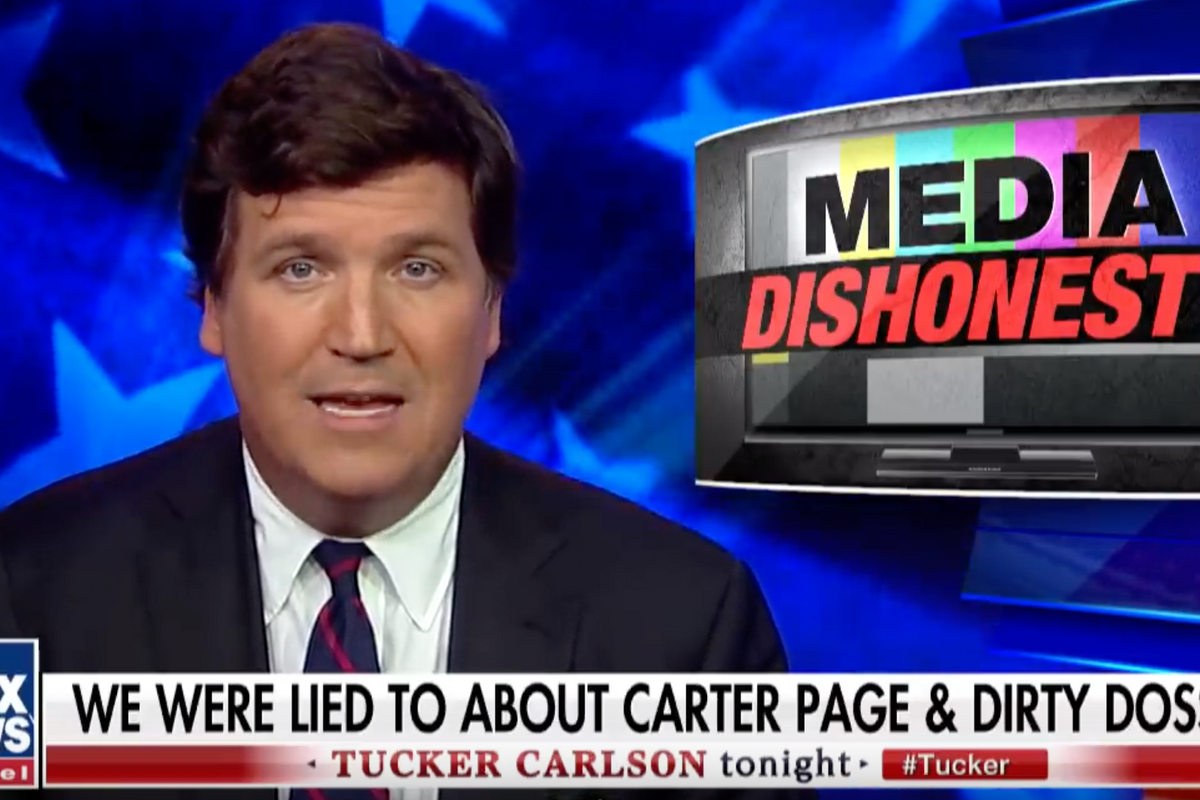 The Atlantic Takes Us On A Terrifying Journey Into Tucker Carlson's Brain