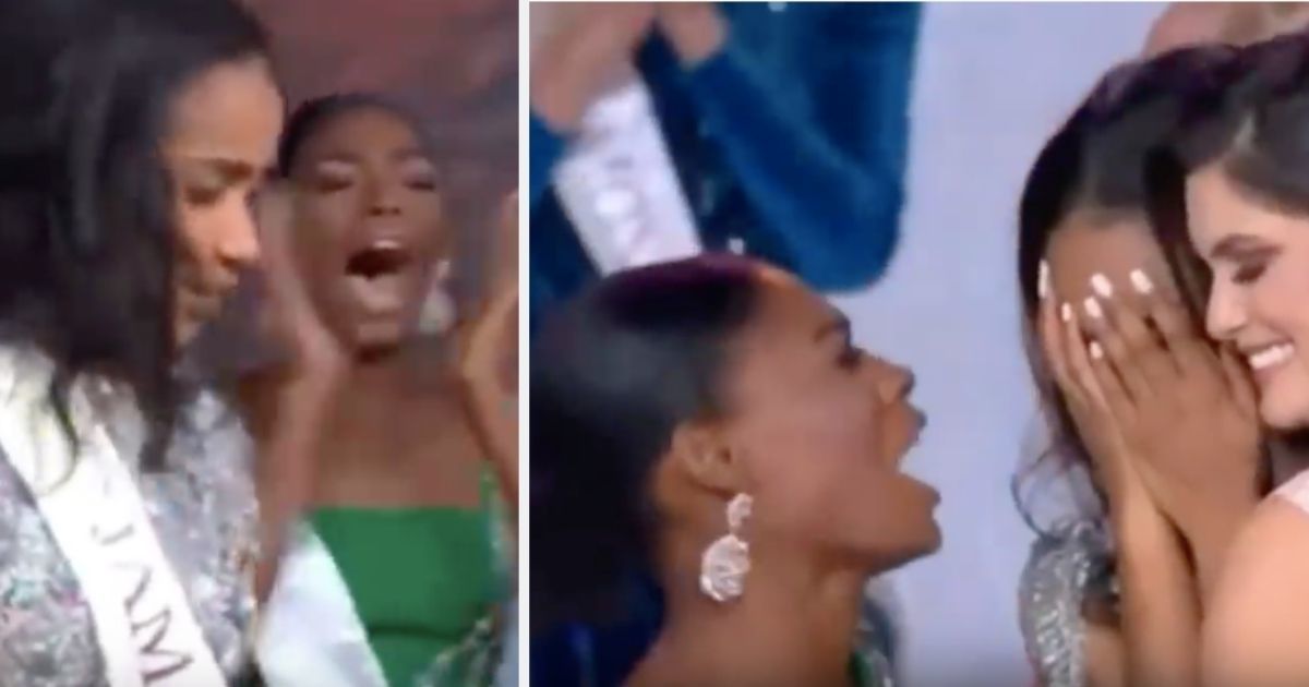 Miss Nigeria's reaction to Miss Jamaica being crowned Miss World has us all up in our feels