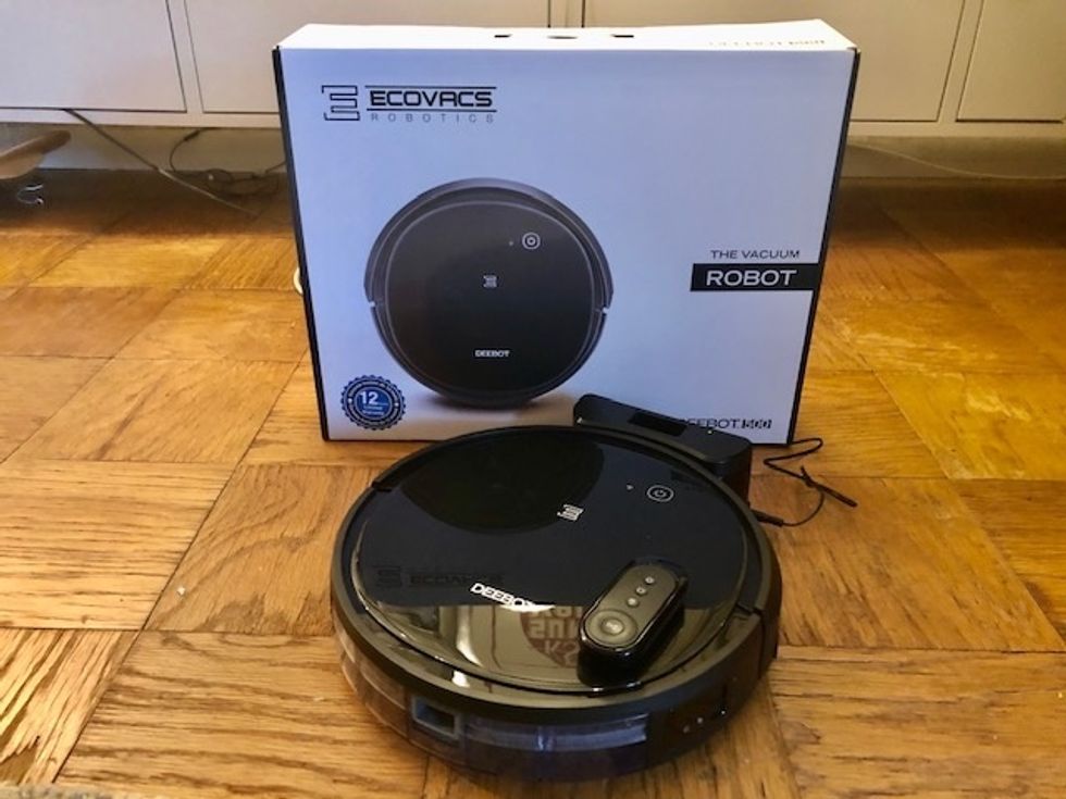 The Ecovacs Deebot 500 robot vacuum