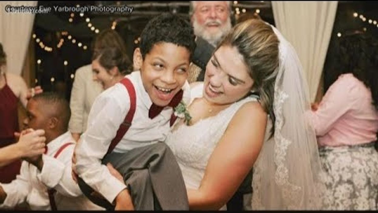 Georgia teacher includes her special education students in her wedding ceremony