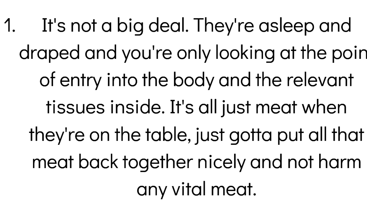 Doctors Describe What Their First Surgery On A Human Patient Was Like