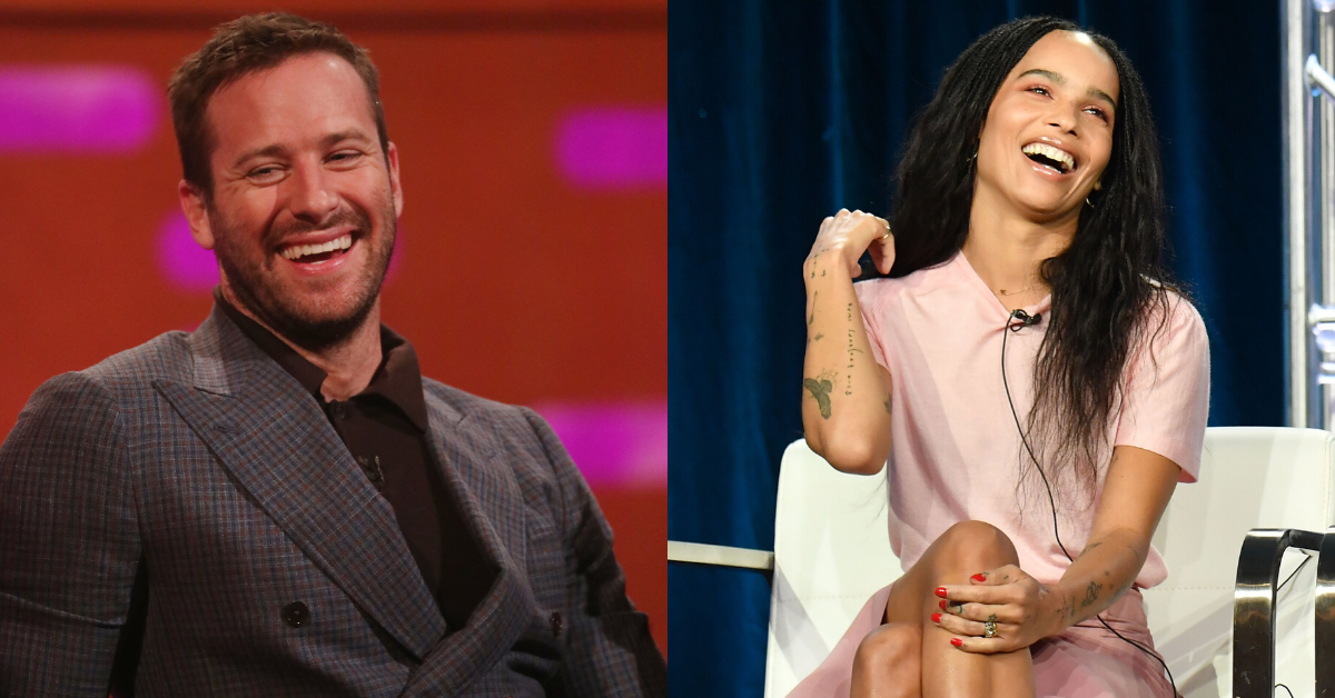 Armie Hammer Had A Hilariously Filthy Response To Zoë Kravitz's Peach-Centric Impeachment Post