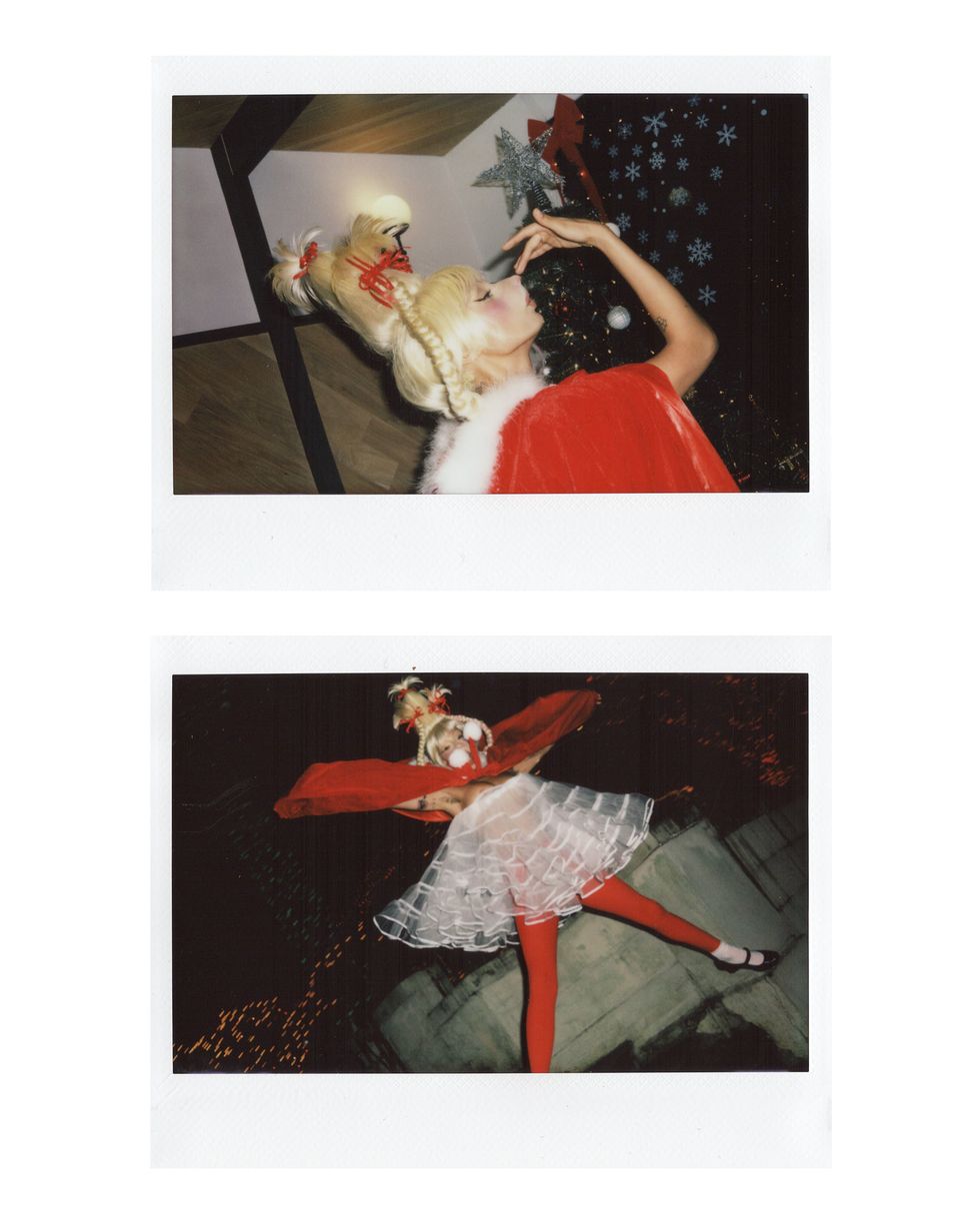 Uglyworldwide Strips Naked as Cindy Lou Who - PAPER Magazine