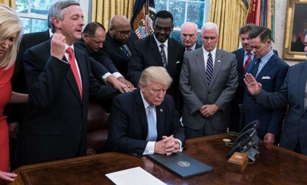 Prominent Evangelical Magazine Calls for Donald Trump's Removal From Office in Scathing Editorial