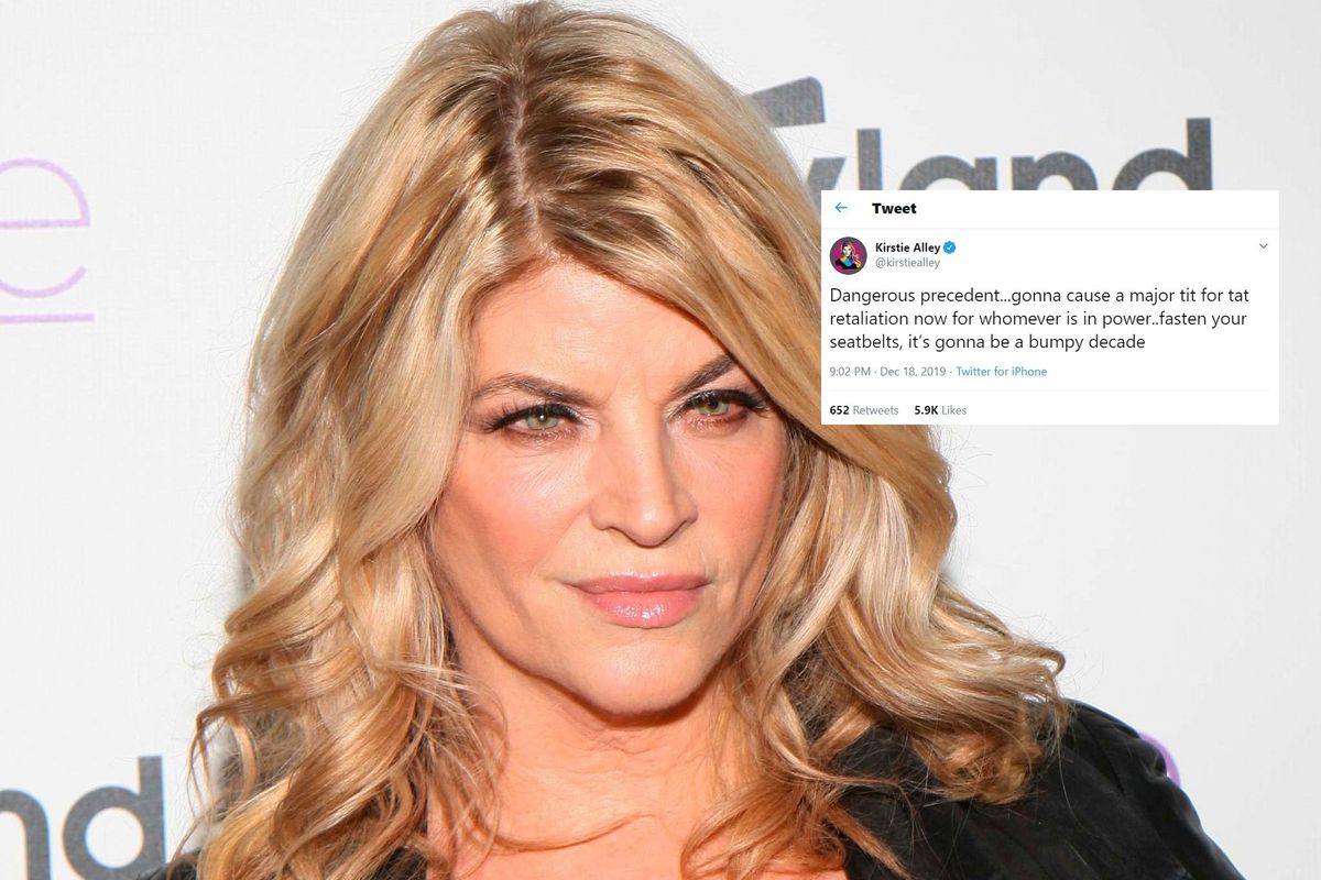 kirstie alley tweet