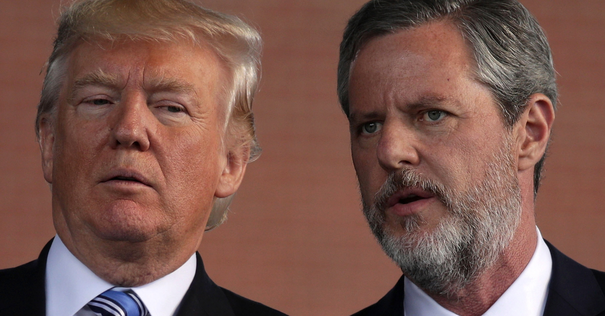 Jerry Falwell Gets Slammed After Defending Donald Trump Over Scathing 'Christianity Today' Editorial