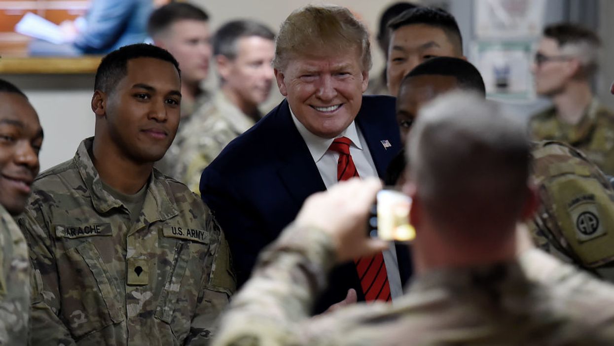 President Trump announces 'unprecedented' Christmas gift to US military in surprise letter