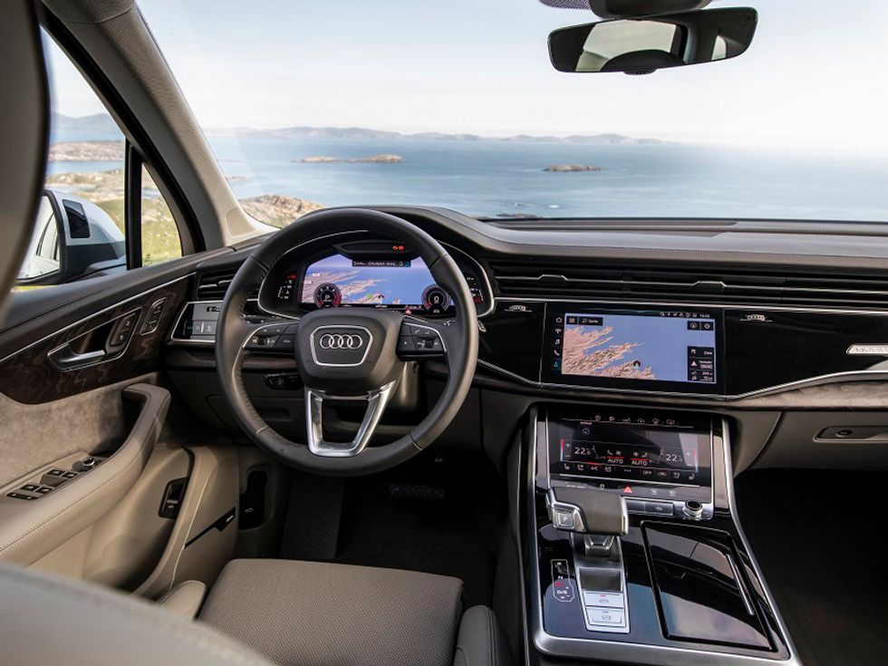 Audi infotainment system