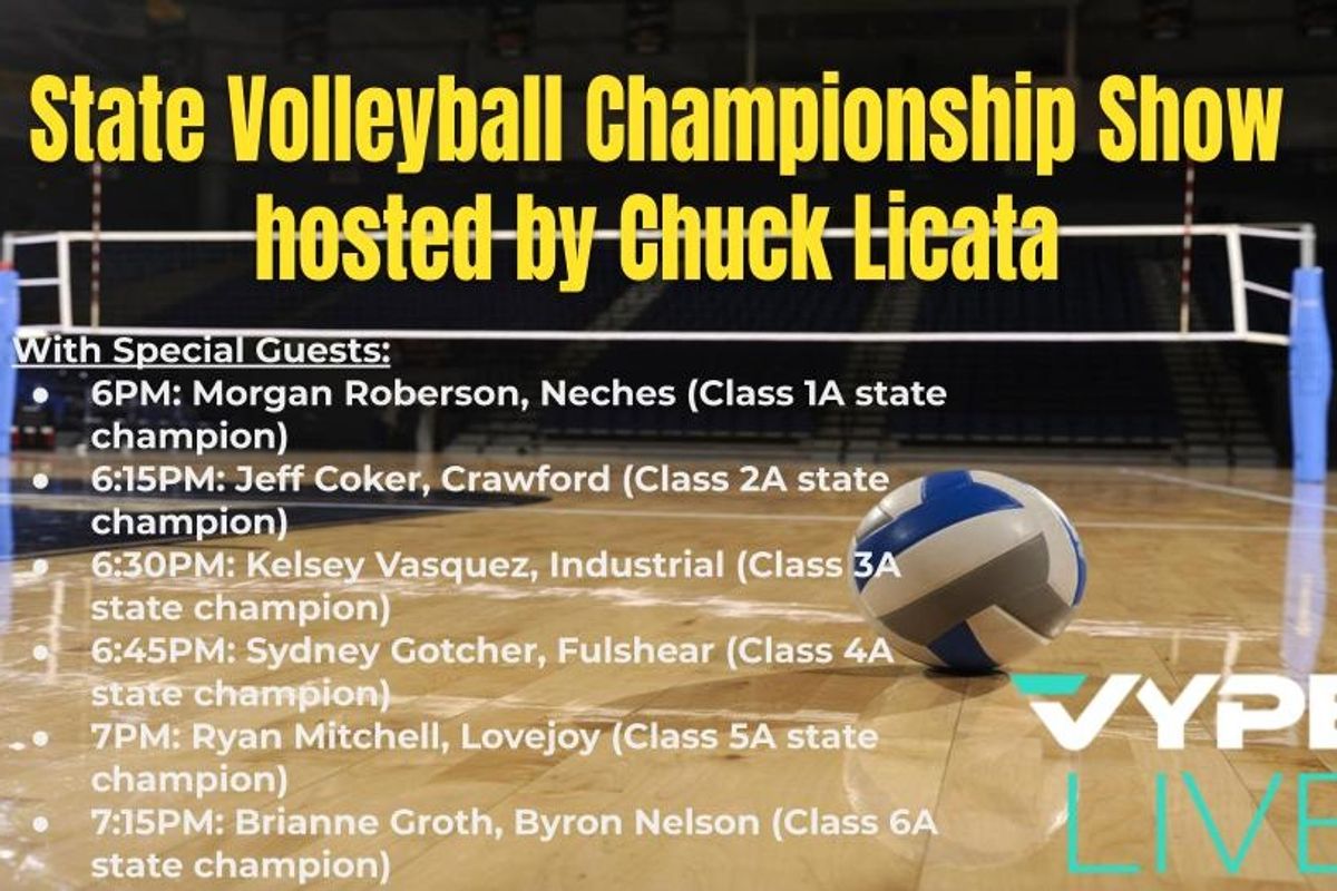 VYPE Live High School Volleyball: State Volleyball Championship Show