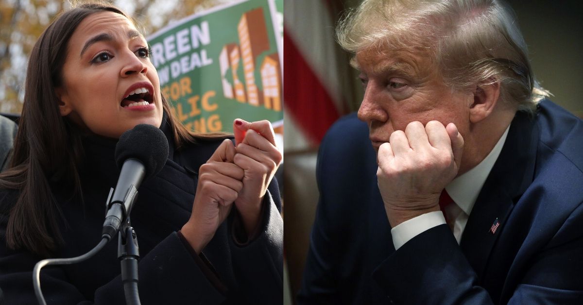 AOC Hits Back Hard On Twitter After Trump Brands Her A 'Do Nothing Democrat'
