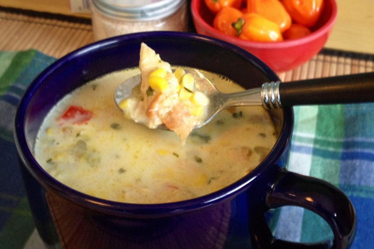 Put Your Leftovers In Your Stomach, With Spicy Turkey And Squash Soup!