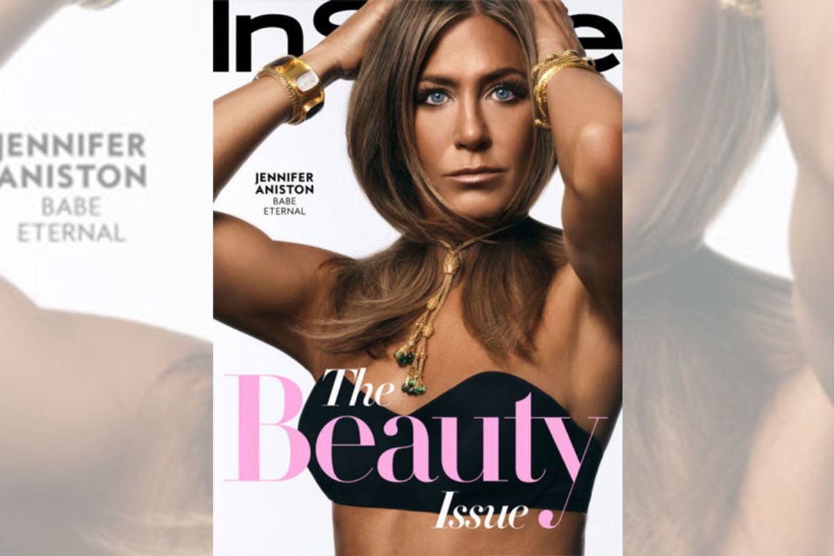 Jennifer Aniston’s tan on InStyle cover called out as problematic