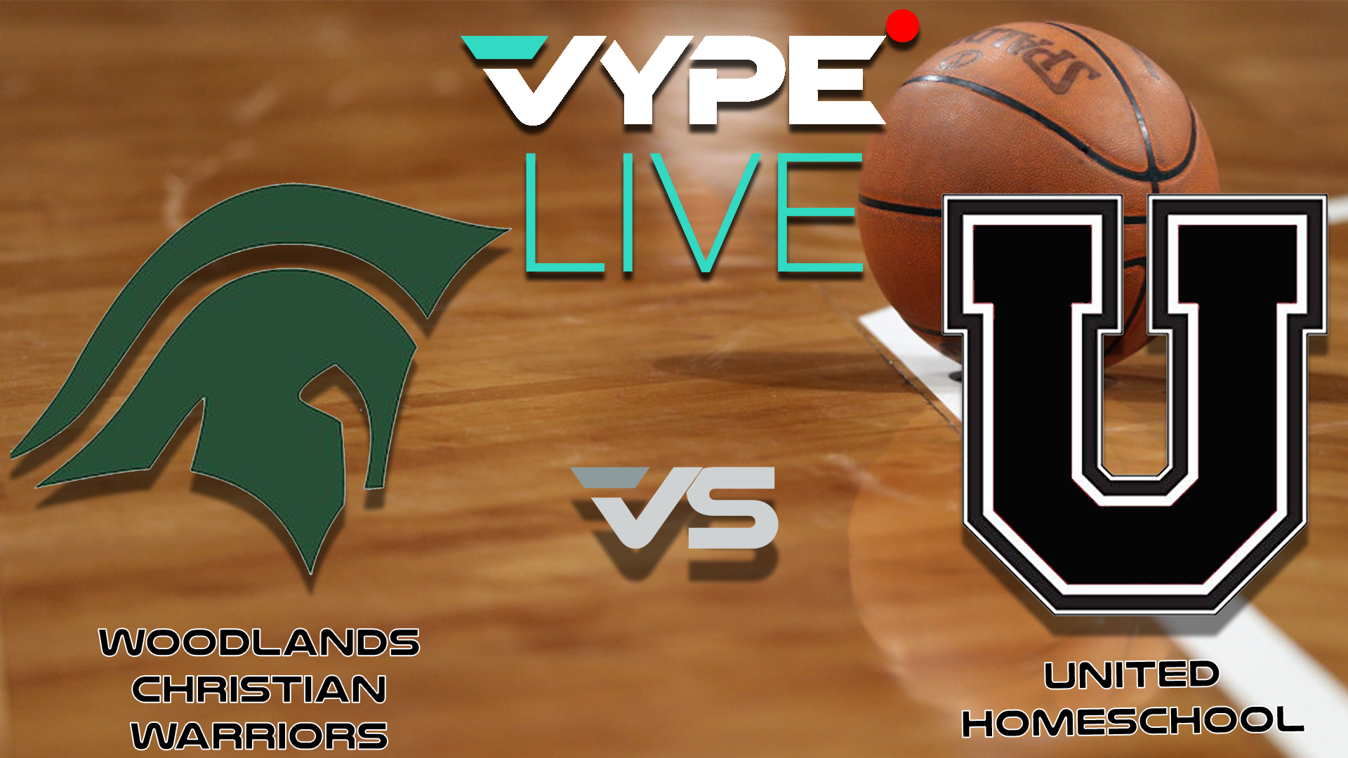 VYPE Live - Saints Thanksgiving Classic: Woodlands Christian vs. United Homeschool