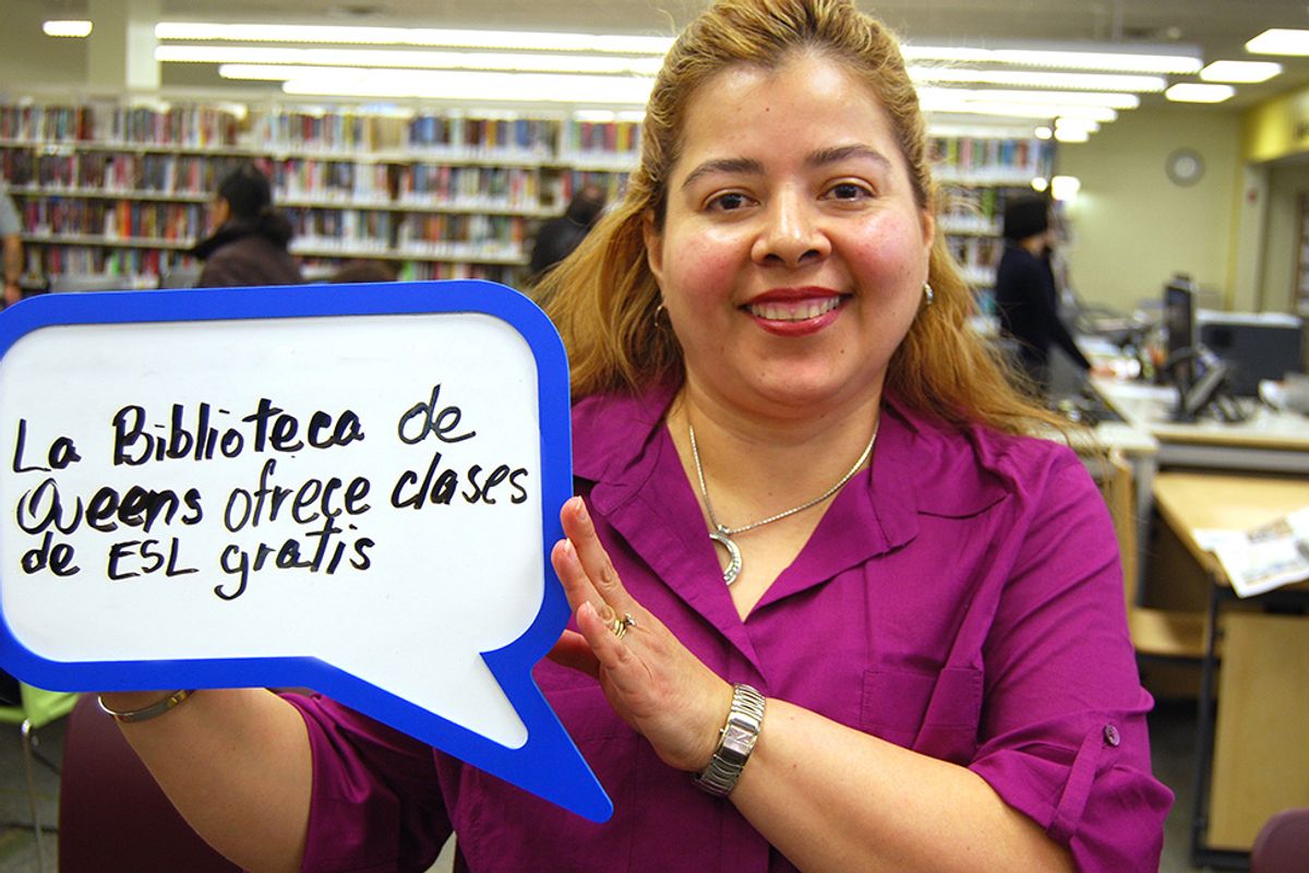 Going to the bank meant taking a day off work for one mom. Then a course at the public library changed her life.