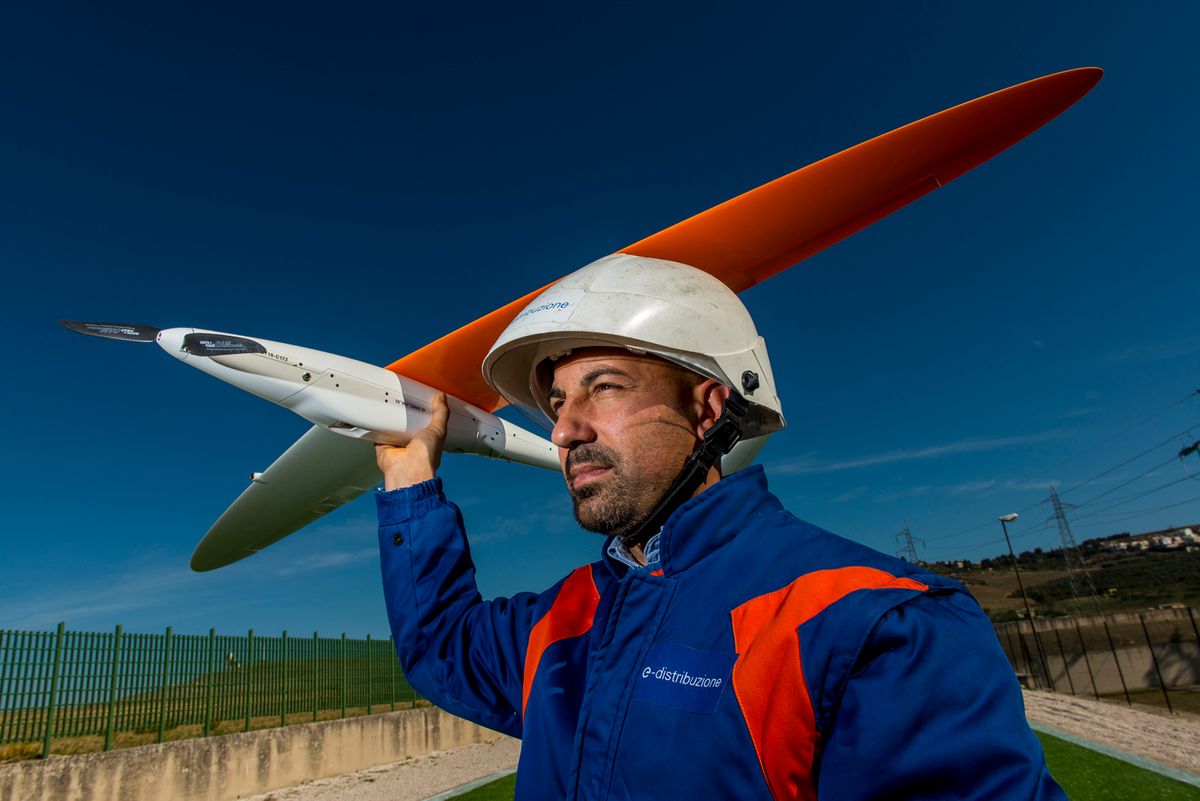 Calamità naturali e manutenzione straordinaria: la rete di droni di E-distribuzione aumenta l'efficienza degli interventi