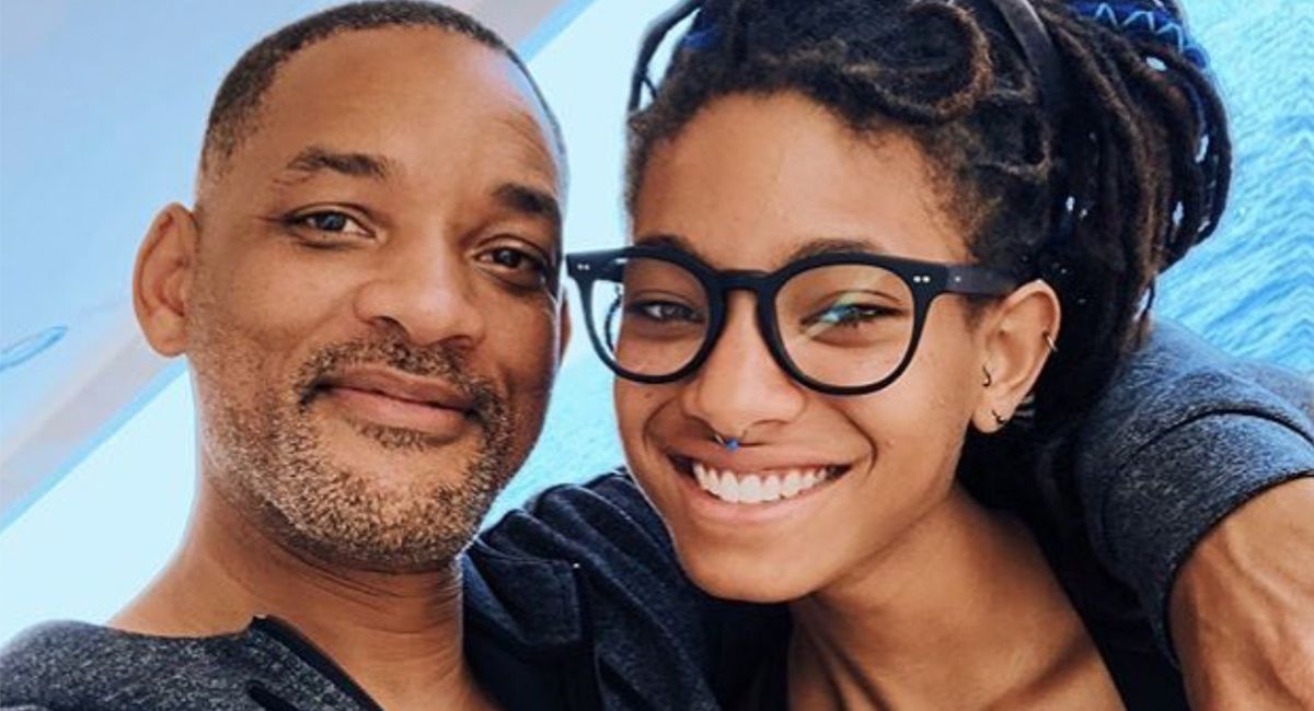 Willow Smith educates her dad when he makes insensitive period jokes