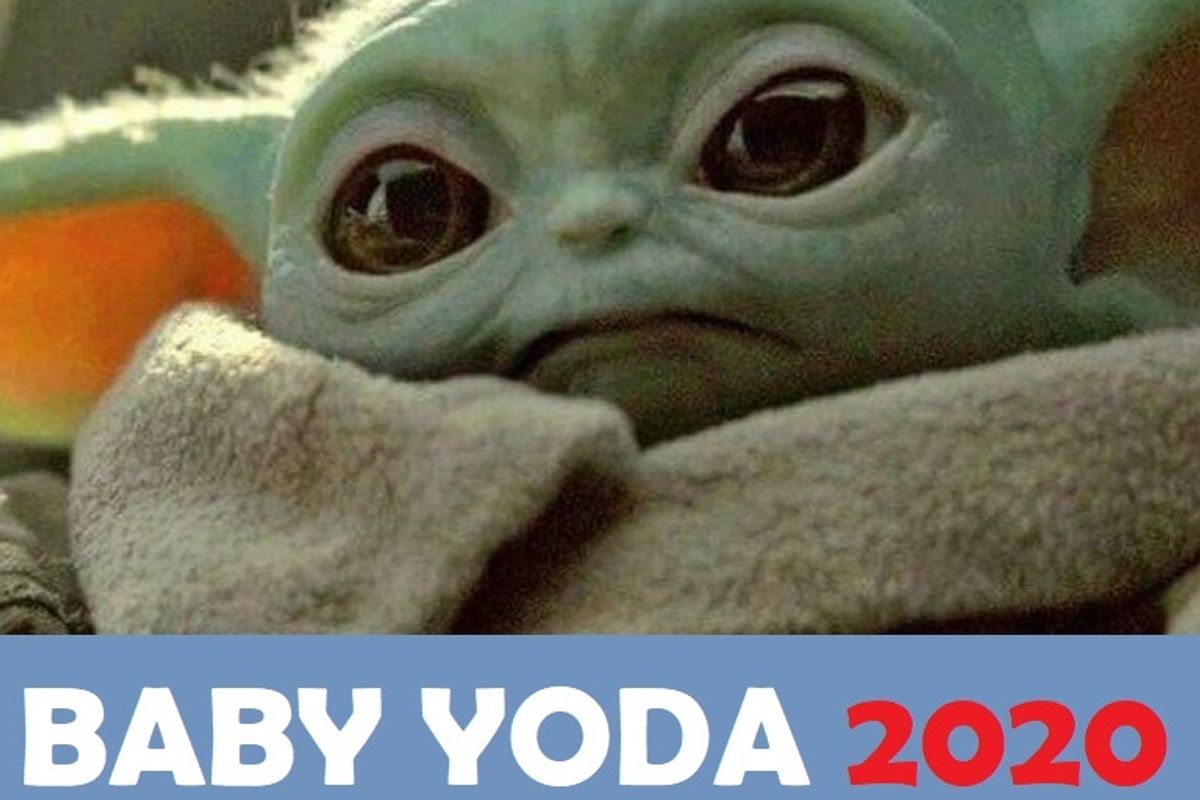 Baby yoda for president